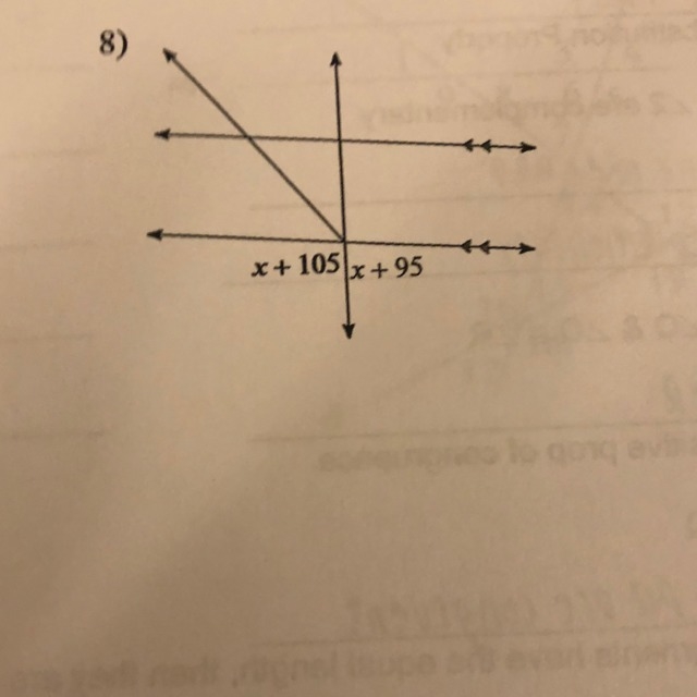 I need some help with this problem, I am supposed to solve for x-example-1