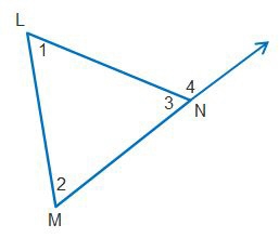 BRIANILEST!!! Which angle is an adjacent interior angle? 1 2 3 4-example-1