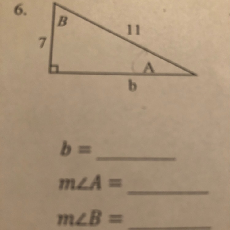 B=? Angle A=? Angle B=?-example-1