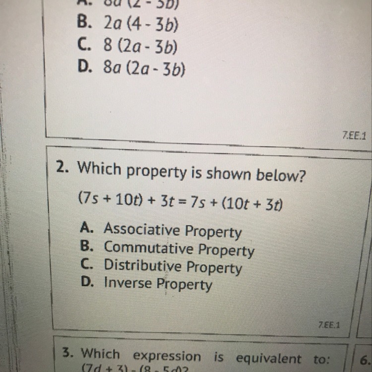 Which property is shown below?-example-1