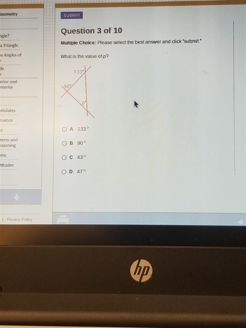 What is the value of y-example-1