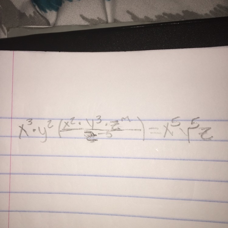 How do I solve for m?-example-1