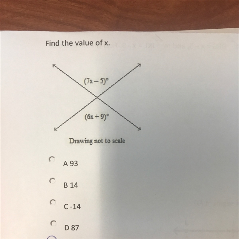 Find the value Of x.-example-1