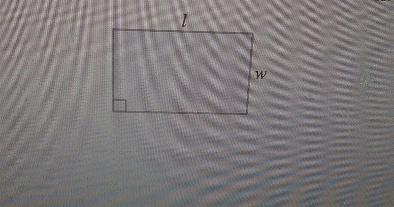 The perimeter of a rectangle is 16 feet. if the length is 5 feet, find the width-example-1