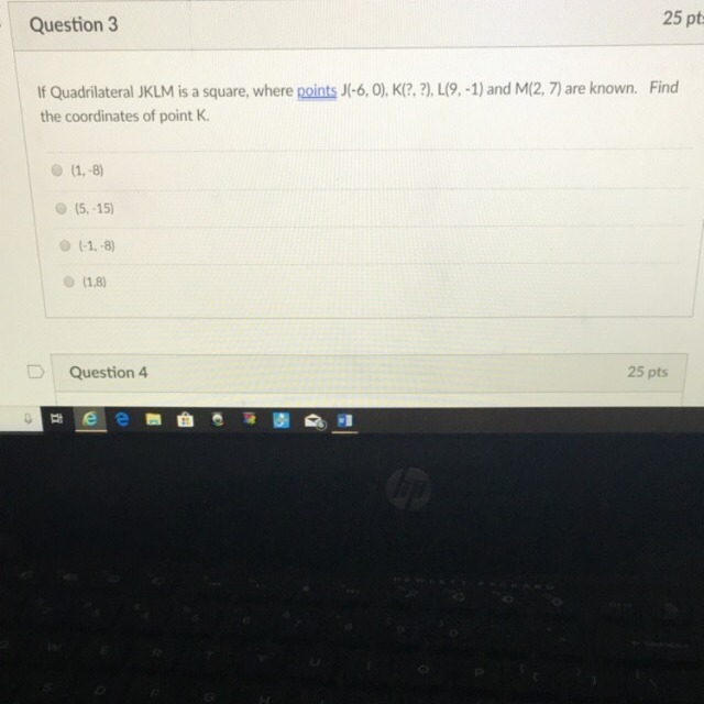 Find the coordinates of point k-example-1