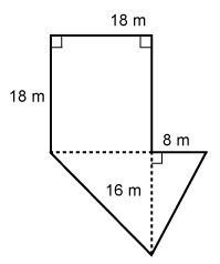 PLEASE HELP!!! 20 POINTS!!! What is the area of this figure? Enter your answer in-example-1