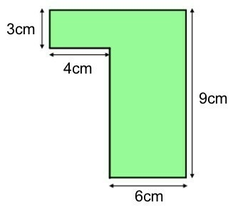 Work out the area of this shape-example-1