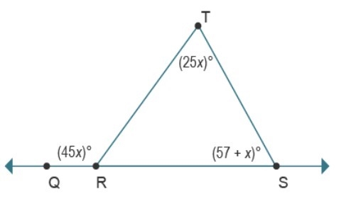 The value of x is___.-example-1