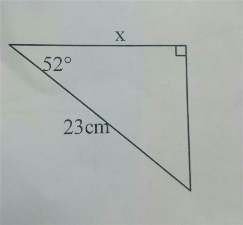 Find the length using Trigonometry and Pythagoras when applicable.-example-1