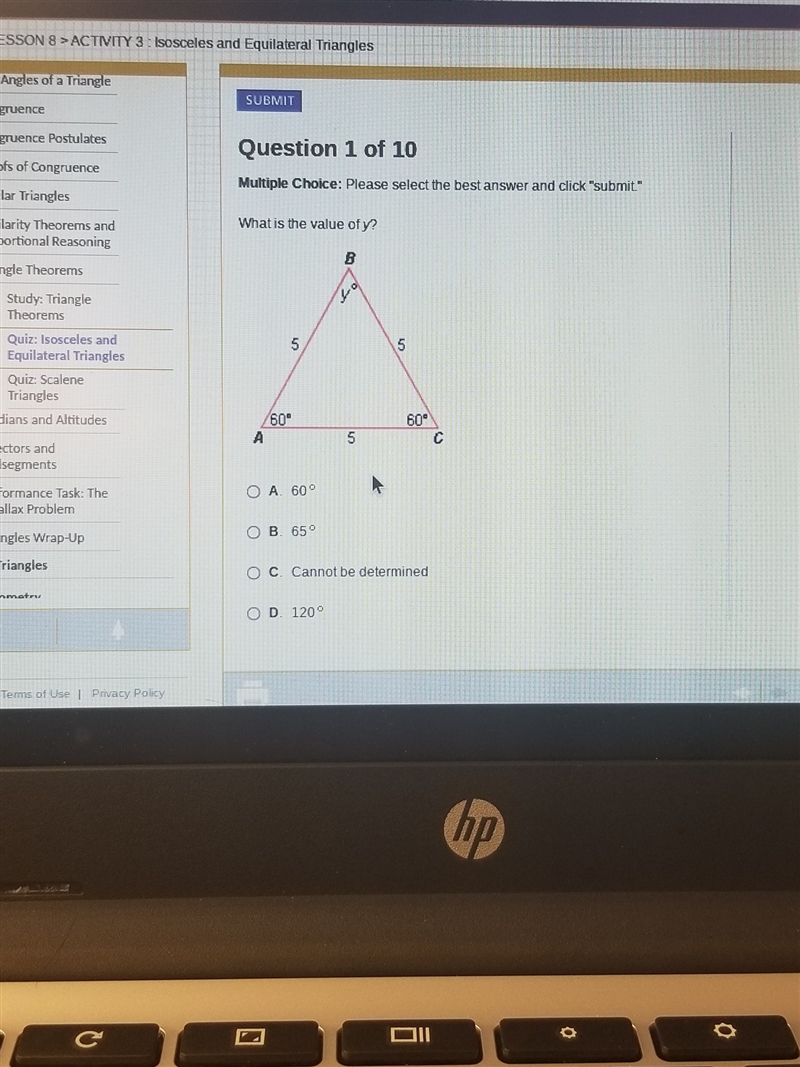 What is the value of y-example-1