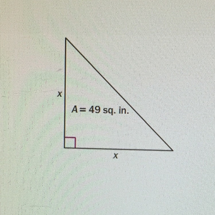 Find the value of x. If necessary, round to the nearest tenth.-example-1