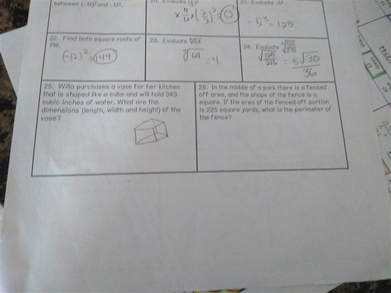 Need help with 25 and 26 plz-example-1