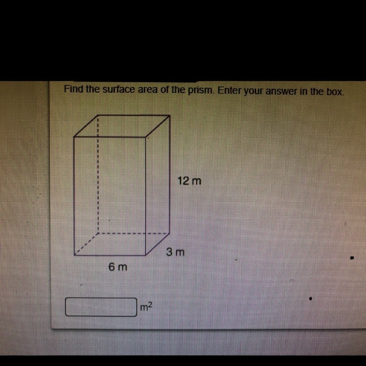 Find the surface area of the prism (photo attached)-example-1