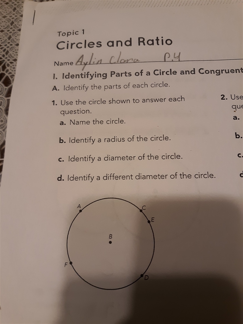 Circles and ratio name \:the \: circe-example-1