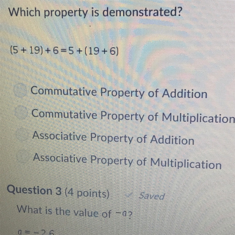 Which property is demonstrated?-example-1