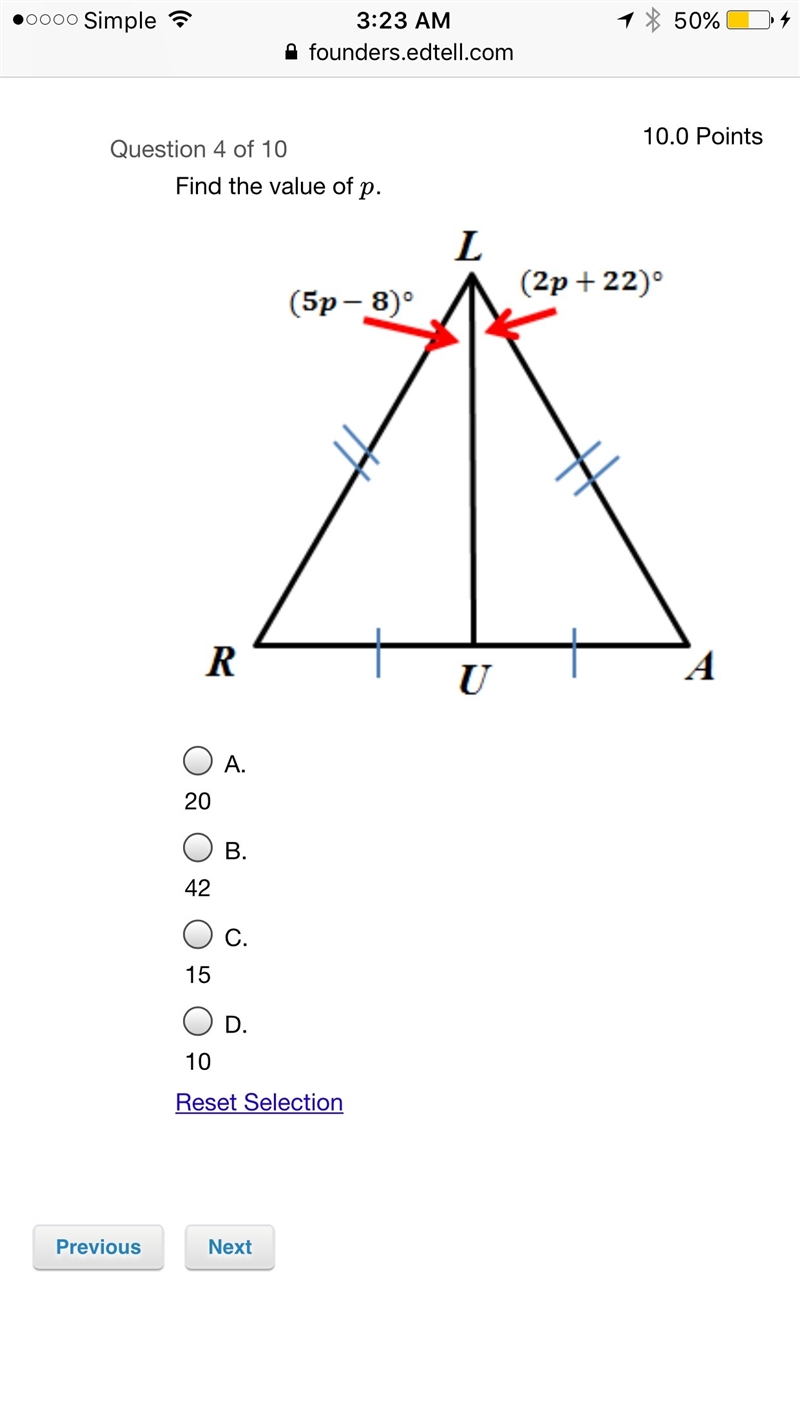 Geometry math question no Guessing and Please show work thank you-example-1