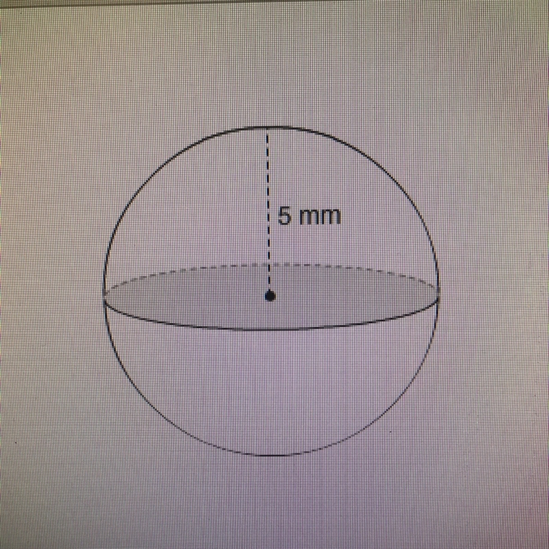 What is the approximate volume of the sphere? Use 3.14 to approximate pi and round-example-1