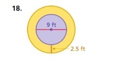 Find the circumferences of the circle.-example-1