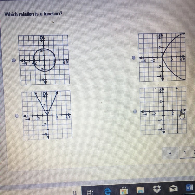 Which relation is a function?-example-1