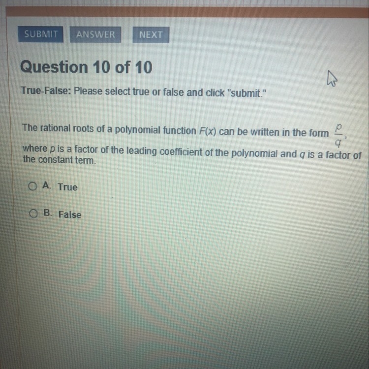 TRUE OR FALSE HELP PLEASE-example-1