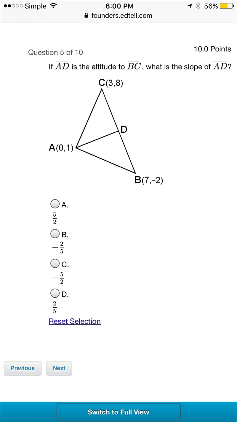 Geometry math question no Guessing and Please show work thank you-example-1