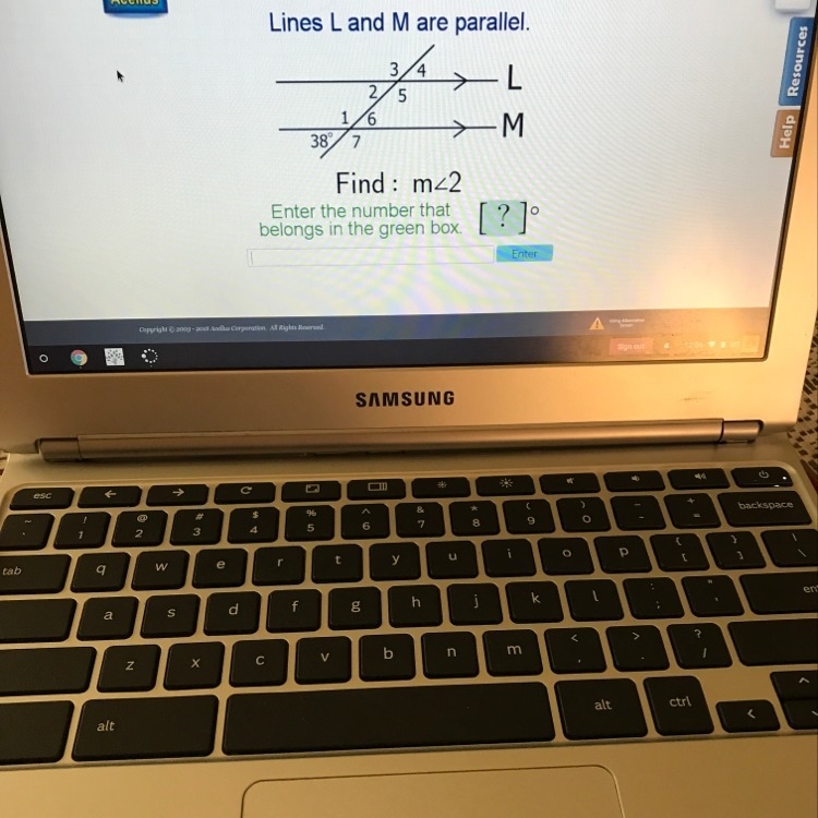 Lines L and M are parallel. Please help @2021CRABTREE-example-1