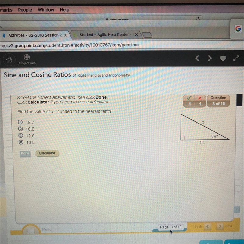 Find the value of x rounded to the nearest tenth-example-1