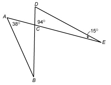 Select from the drop-down menu to correctly complete the statement. Triangle ABC and-example-1