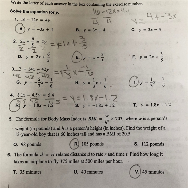 Plz someone help I need 5 and 6. Idk how to do them but I know that is the right answer-example-1