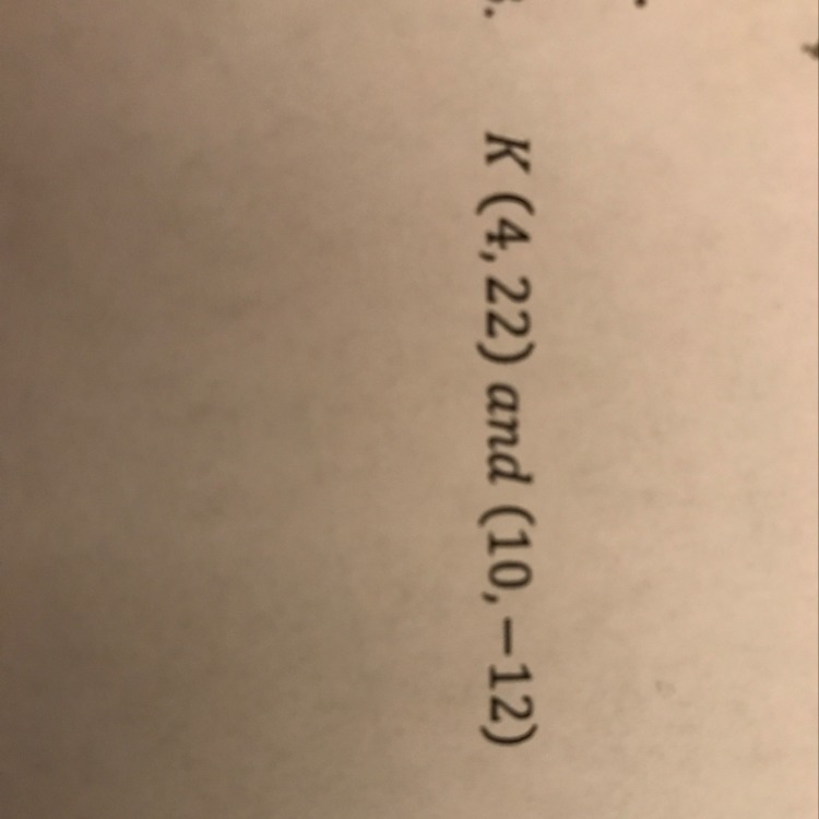 Find the coordinate of the midpoint M given the two endpoints-example-1