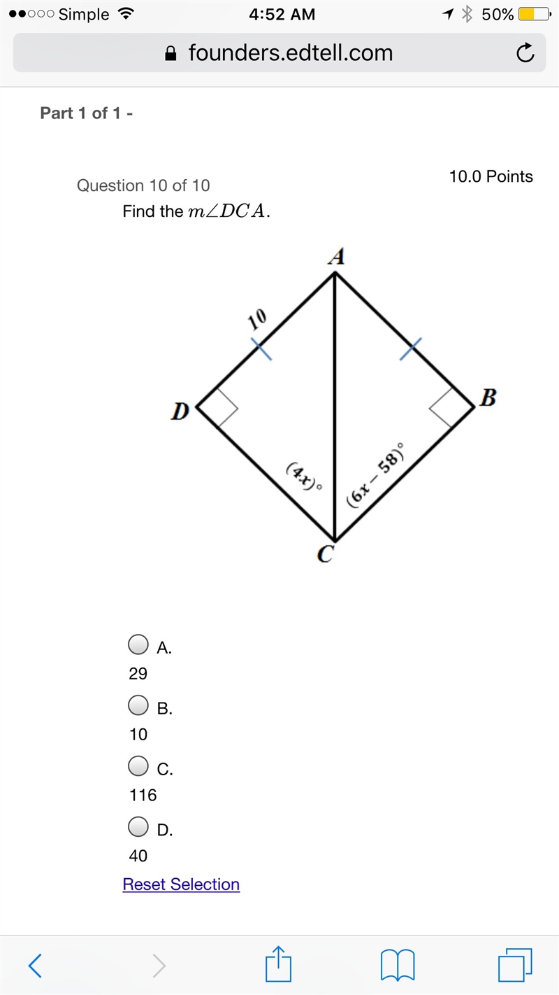 Geometry math question no Guessing and Please show work thank you-example-1