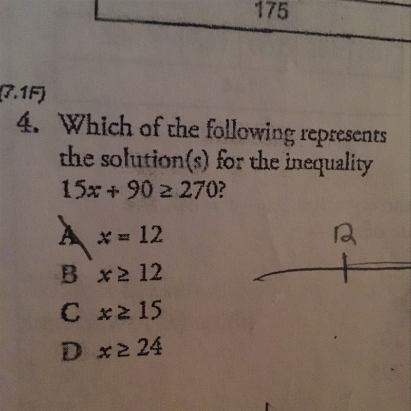 I think it’s b but I’m not sure... please show work I need help ASAP-example-1