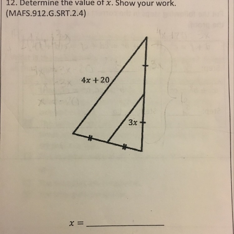 Determine the value of x-example-1