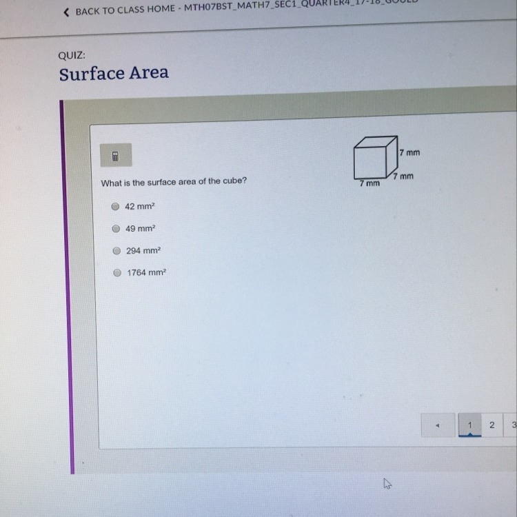 What is the surface area of this cube?-example-1