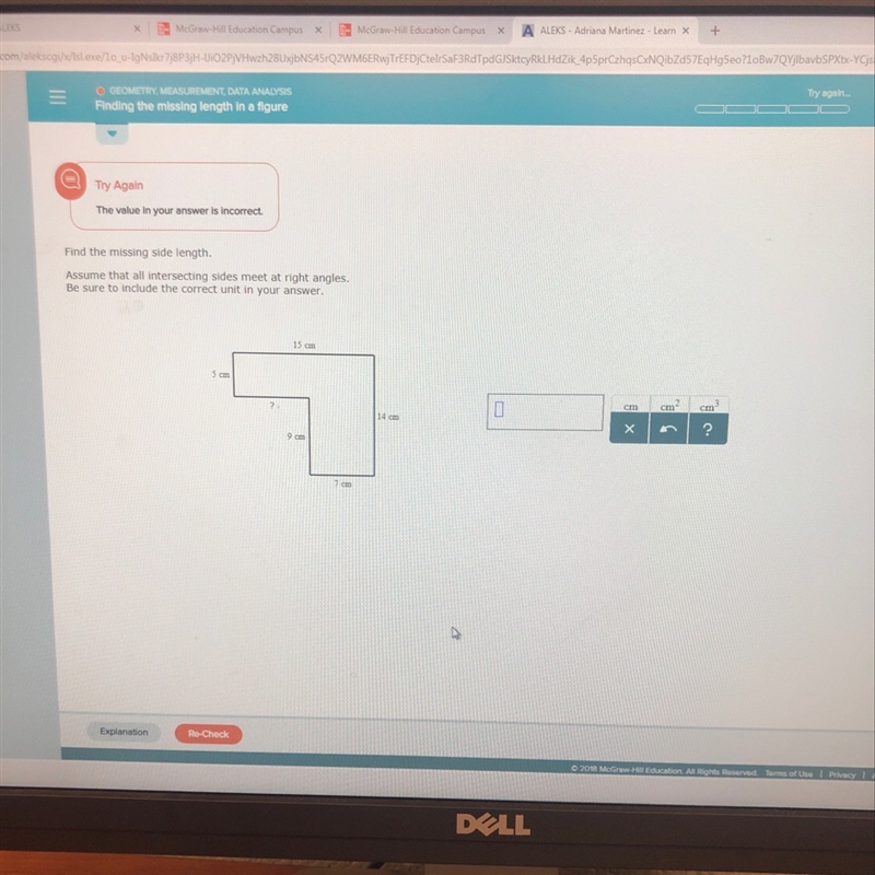 What is the missing length-example-1