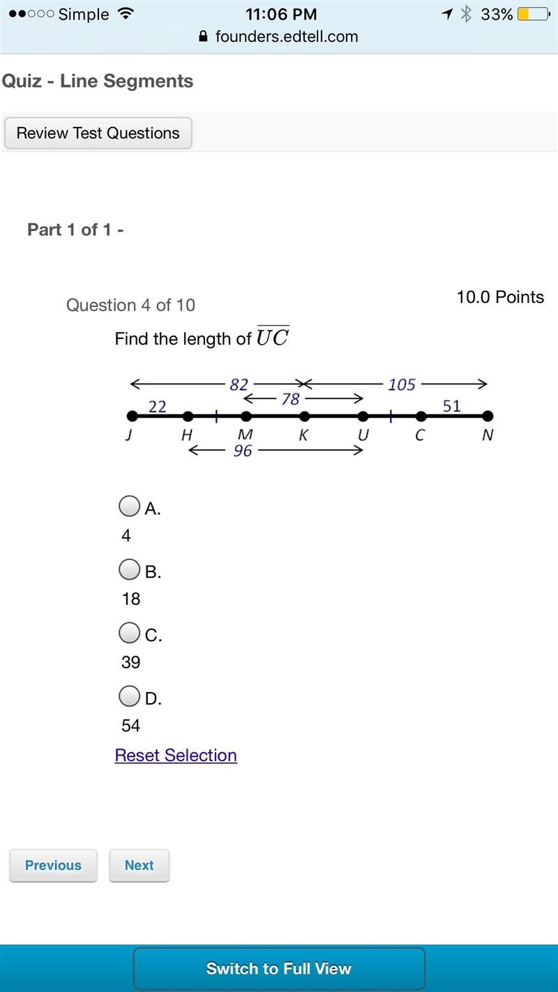 Geometry math question no Guessing and Please show work thank you-example-1