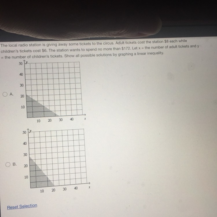 Graph ..... A. B. Help please-example-1