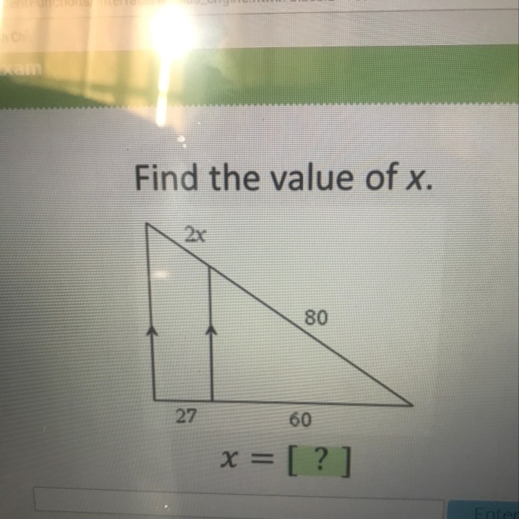 Find the value of x please-example-1