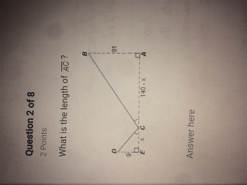 What is the length of ac?-example-1