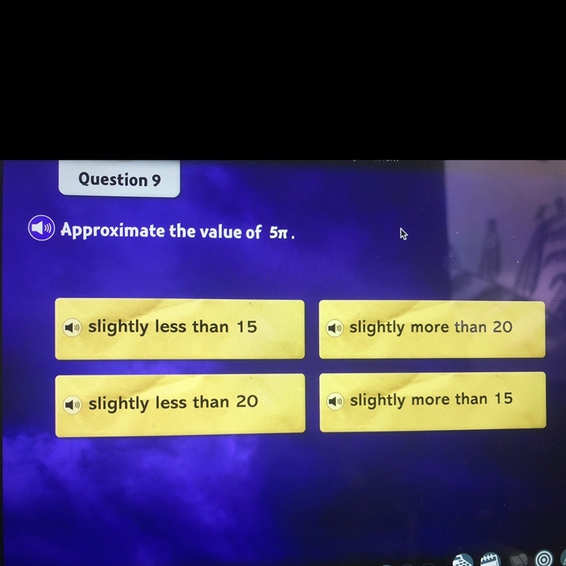 Approximate the value of 5 pie-example-1