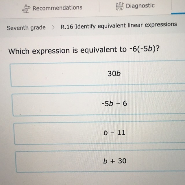 What expression is equivalent (25points)-example-1