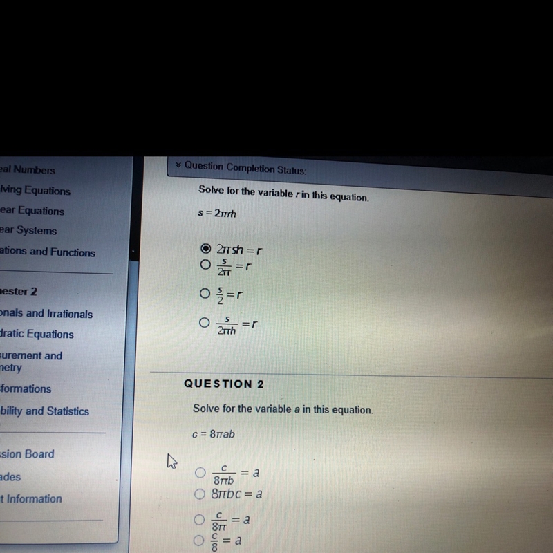 How do I solve these? Did I get the first one wrong?-example-1