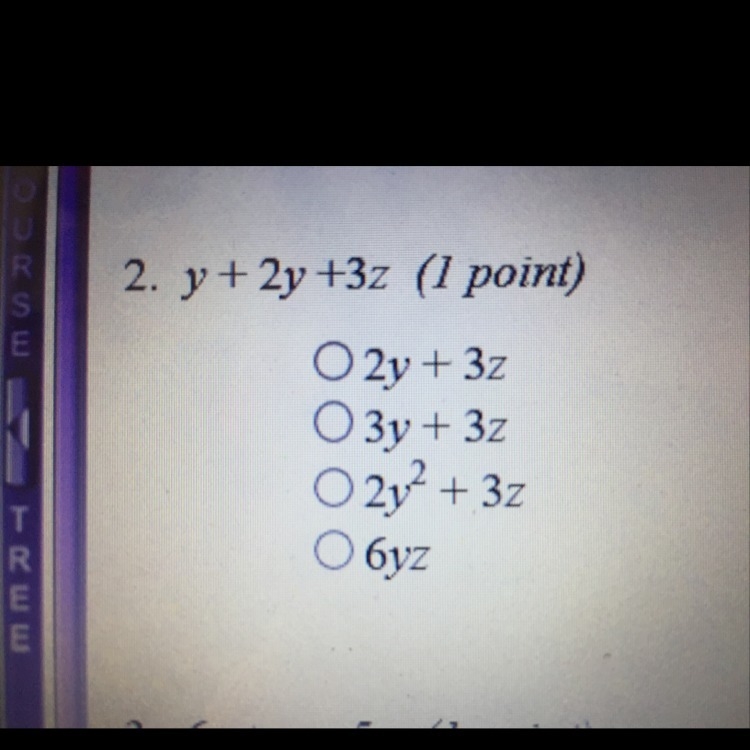 Can someone help? It’s worth one point but there is only 3 questions so if I get it-example-1