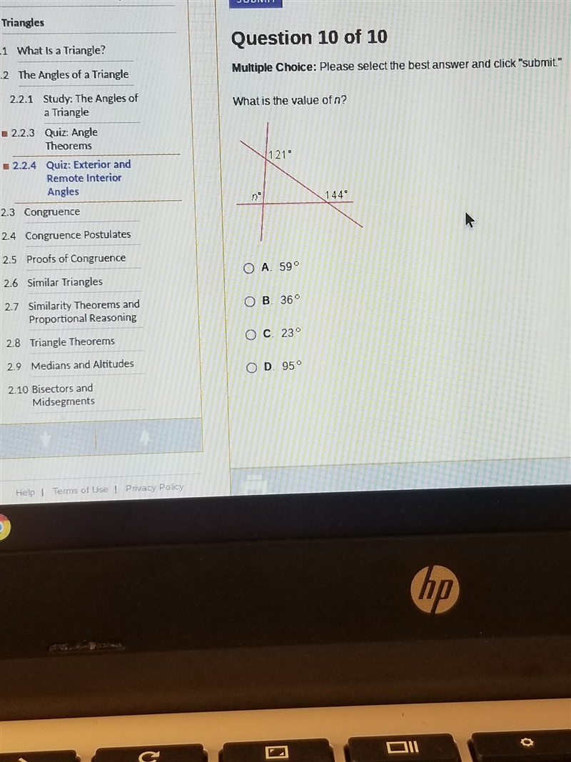 What is the value of n-example-1