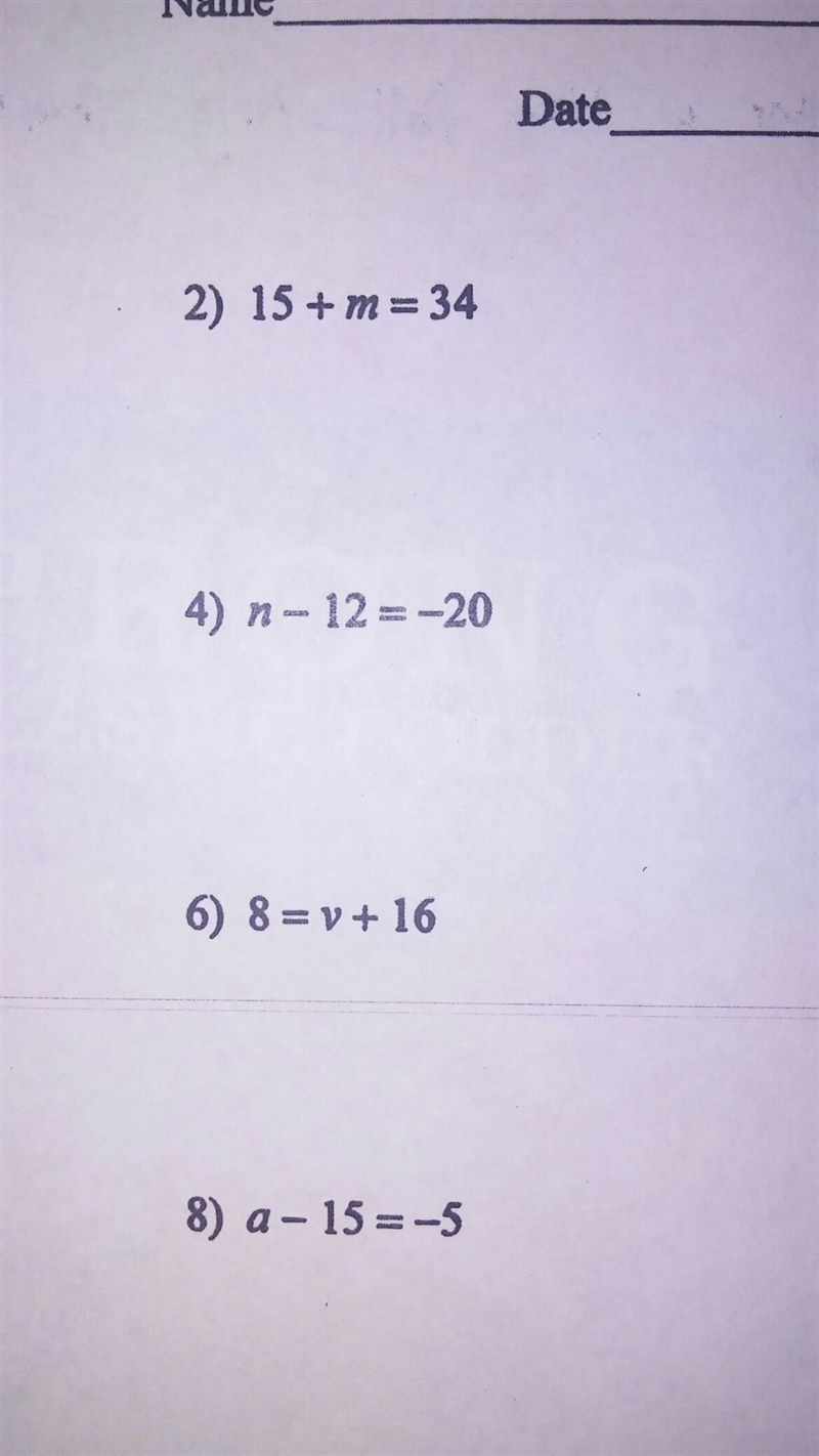 One step equation for algebra 1 can someone help-example-1