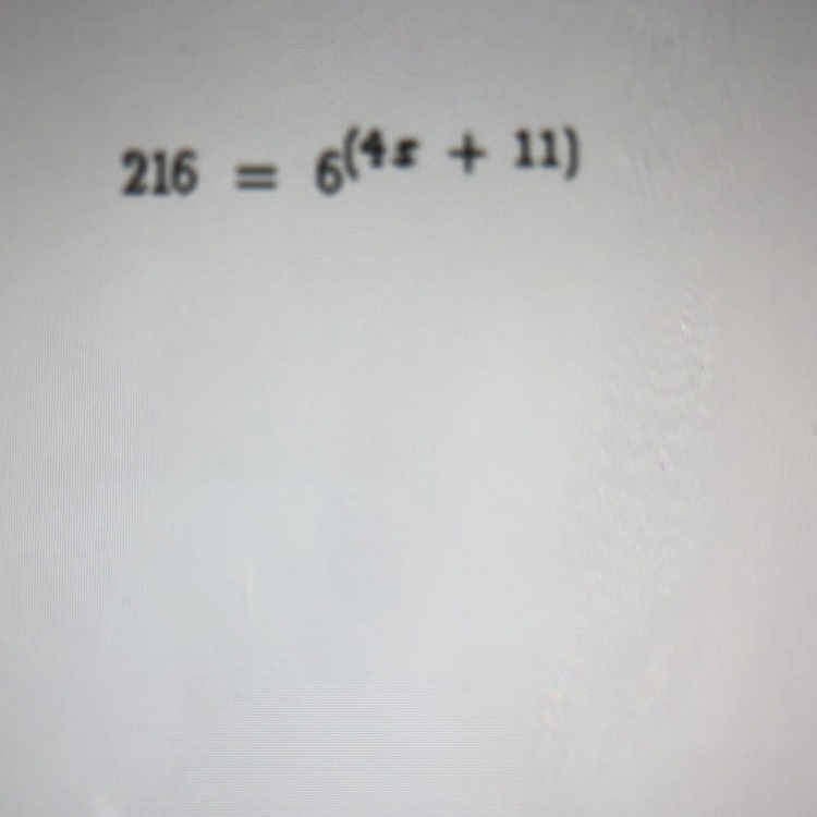 Solve the exponential equation for x-example-1