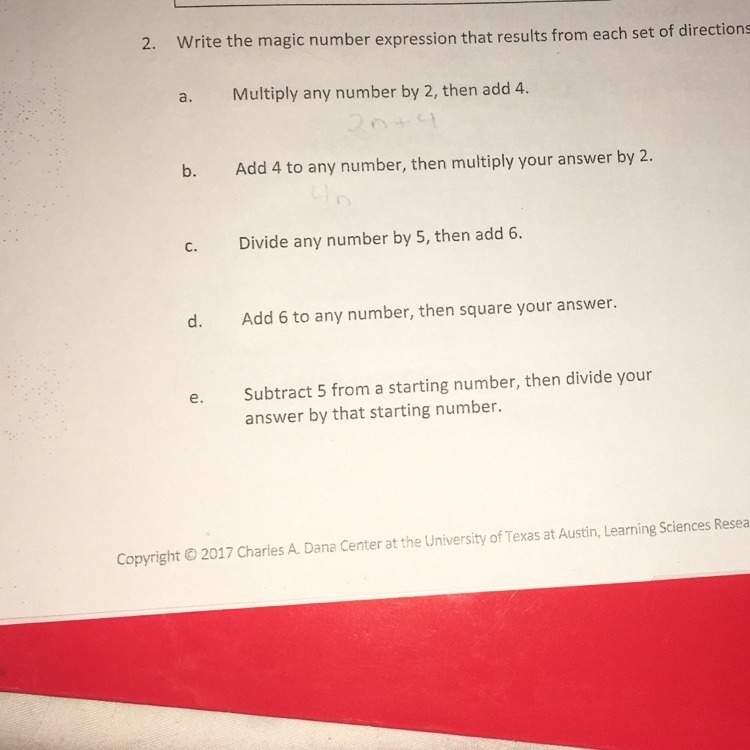 Problem #2 A, B,C,D,E-example-1