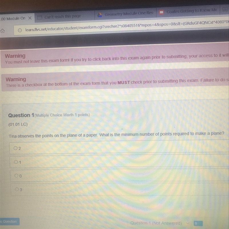 What is the minimum number of points required to make a plane-example-1