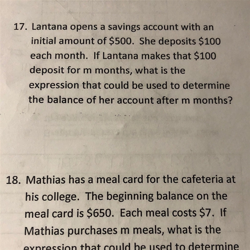 Help with question 17 please-example-1