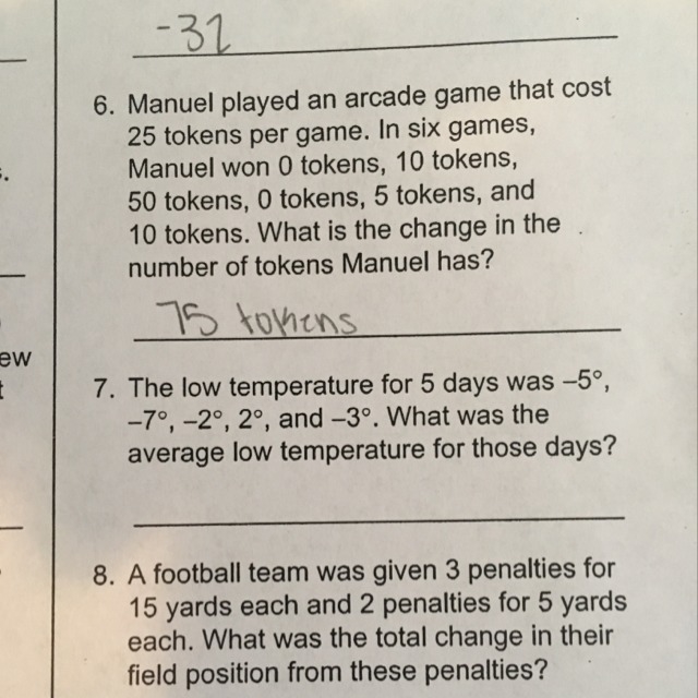 I need help with #7 please-example-1